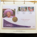 2002 The Queen Mother Life and Times Coin Cover Collection - PNC First Day Covers