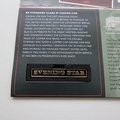 2010 Great British Steam Engines Nameplate Cover - Evening Star - Royal Mail