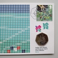 Boccia London 2012 Olympics Sports 50p Pence Coin Cover  - Royal Mail