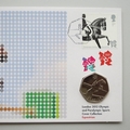 Equestrian London 2012 Olympics Sports 50p Pence Coin Cover  - Royal Mail