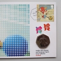Goalball London 2012 Olympics Sports 50p Pence Coin Cover  - Royal Mail
