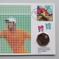 Tennis London 2012 Olympics Sports 50p Pence Coin Cover  - Royal Mail
