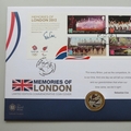 2012 Memories of London Olympic Games Silver Proof 2 Pounds Coin Cover - UK PNC First Day Cover