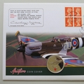 2006 Spitfire Flown Silver Proof 5 Pounds Coin Cover - UK PNC First Day Cover