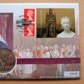 2001 Queen Victoria & The Victorian Age 5 Pounds Coin Cover - First Day Cover Mercury