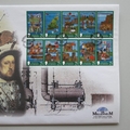 1999 Millennium 2000 5 Pounds Coin Cover - Guernsey First Day Covers