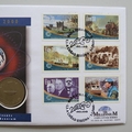 2000 Millennium 1 Pound Coin Cover - Ireland PNC First Day Covers