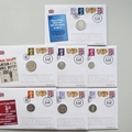 2011 40th Anniversary of Decimalisation Coin Cover Collection - UK First Day Covers