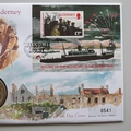 1995 Return of Alderney Islanders 2 Pounds Coin Cover - Guernsey First Day Cover Westminster