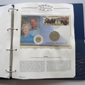1997 Golden Wedding Anniversary First Day Coin Cover Collection - 11 PNC Covers