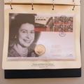 2002 The Queen's Golden Jubilee Coin Cover Collection - 16 PNC First Day Covers