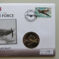2006 History of the RAF Hawker Hurricane Crown Coin Cover - WWII Aircraft PNC First Day Cover