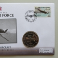2006 History of the RAF Hawker Typhoon Crown Coin Cover - WWII Aircraft PNC First Day Cover