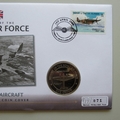 2006 History of the RAF De Havilland Mosquito Crown Coin Cover - WWII Aircraft PNC First Day Cover
