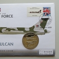 2008 History of the Royal Air Force Avro Vulcan 1 Dollar Coin Cover - UK PNC First Day Covers