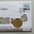 2008 History of the RAF Bristol Beaufighter Crown Coin Cover - Gibraltar PNC First Day Covers