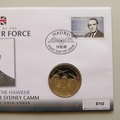 2008 History of the RAF Sir Sydney Camm 5 Pounds Coin Cover - Nauru PNC First Day Covers