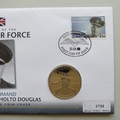 2008 History of the RAF Coastal Command Sir Douglas 5 Pounds Coin Cover - Nauru PNC First Day Covers