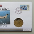 2009 History of the RAF Tanker and Transport Aircraft Crown Coin Cover - Guyana PNC First Day Covers
