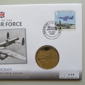 2009 History of the RAF Offensive Aircraft Crown Coin Cover - Isle of Man PNC First Day Covers