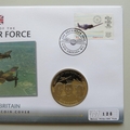 2010 History of the RAF The Battle of Britain 5 Pounds Coin Cover - Grenada PNC First Day Covers