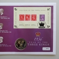 2006 1936 Year of Three Kings 70th Anniversary Medal Cover - UK PNC First Day Covers