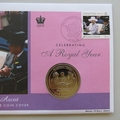 2006 A Royal Year Royal Ascot Crown Coin Cover - Solomon Islands PNC First Day Covers