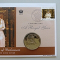 2006 A Royal Year State Opening of Parliament Crown Coin Cover - Solomon Islands FDC's
