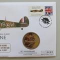 2007 Battle of Britain 50th Anniversary Hurricane Crown Coin Cover - UK PNC First Day Covers