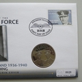 2008 The History of the RAF Hugh Dowding 5 Pounds Coin Cover - PNC First Day Covers