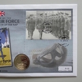 2008 Formation of the RAF 5 Pounds Coin Cover - Tristan Da Cunha PNC First Day Covers