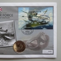 2008 History of the RAF The Battle of Britain 5 Pounds Coin Cover - PNC First Day Covers