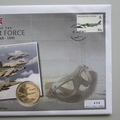 2008 The History of the RAF The Gulf War 5 Pounds Coin Cover - Tristan Da Cunha PNC First Day Covers