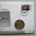 2010 History of the RAF Lighting to the Tornado Crown Coin Cover - Dominica PNC First Day Covers