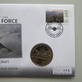 2010 History of the RAF The Hercules 2 Pounds Coin Cover - Dominica PNC First Day Covers