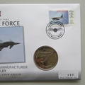 2010 History of the RAF Hawker Siddeley Crown Coin Cover - Dominica PNC First Day Covers