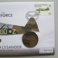 2008 History of the RAF Westland Lysander Crown Coin Cover - BVI PNC First Day Covers