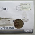 2008 History of the RAF Short Sunderland Crown Coin Cover - BIOT PNC First Day Covers