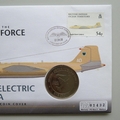2008 History of the RAF English Electric Canberra Crown Coin Cover - BIOT PNC First Day Covers