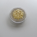 2010 The Coronation Regalia St. Edwards Crown Silver Plated Medal - Windsor Mint