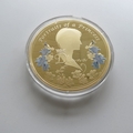 2013 Diana Portraits of a Princess Gold Plated Medal - Supersize - Windsor Mint