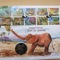2002 Rudyard Kipling's Just So Stories Gibraltar 1 Crown Coin Cover - First Day Cover Mercury