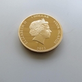 2013 The Queen's Coronation Jubilee Cook Islands 1 Dollar Coin - Wedding Anniversary