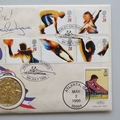 1996 Centennial Olympic Games Gold Medal Winners First Day PNC Cover - Pinsent & Redgrave - Benham