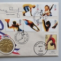 1996 Centennial Olympic Games Gold Medal Winners First Day PNC Cover - Mary Rand - Benham