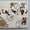 1996 Centennial Olympic Games Gold Medal Winners First Day PNC Cover - Daley Thompson - Benham
