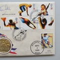 1996 Centennial Olympic Games Gold Medal Winners First Day PNC Cover - Seb Coe - Benham