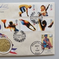 1996 Centennial Olympic Games Gold Medal Winners First Day PNC Cover - Ken Matthews - Benham