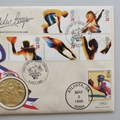 1996 Centennial Olympic Games Gold Medal Winners First Day PNC Cover - Malcolm Cooper - Benham
