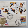 1996 Centennial Olympic Games Gold Medal Winners First Day PNC Cover - Duncan Goodhew - Benham